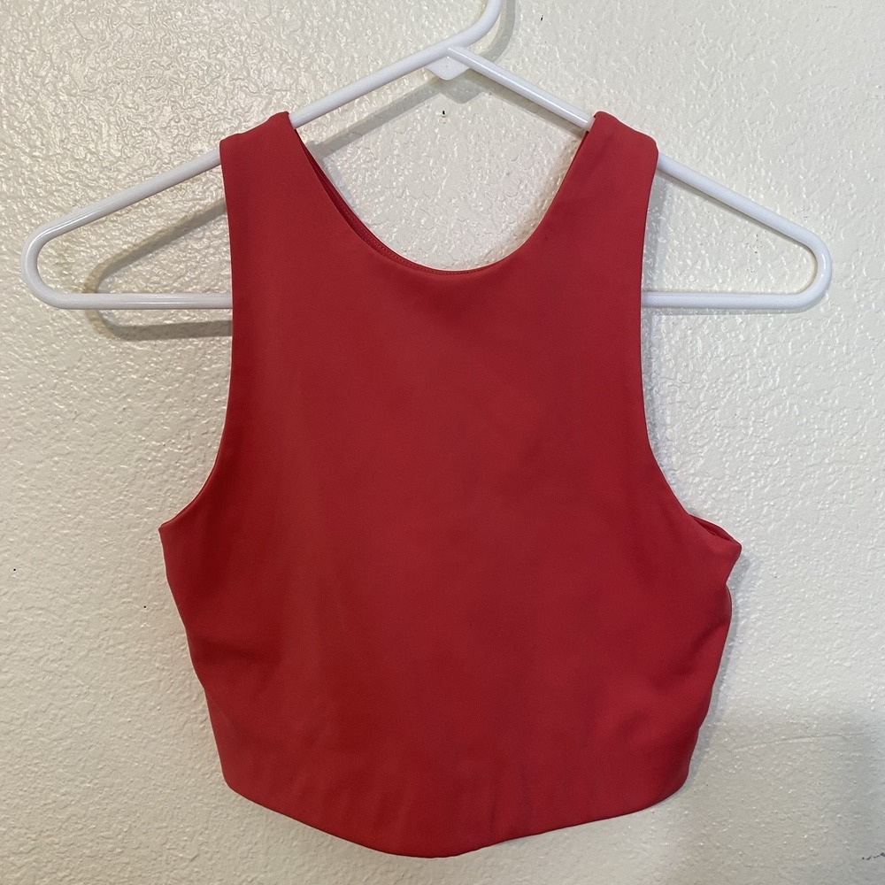 Girlfriend Collective Longline Sports Bra Size Small Dylan Racerback Tank Bra